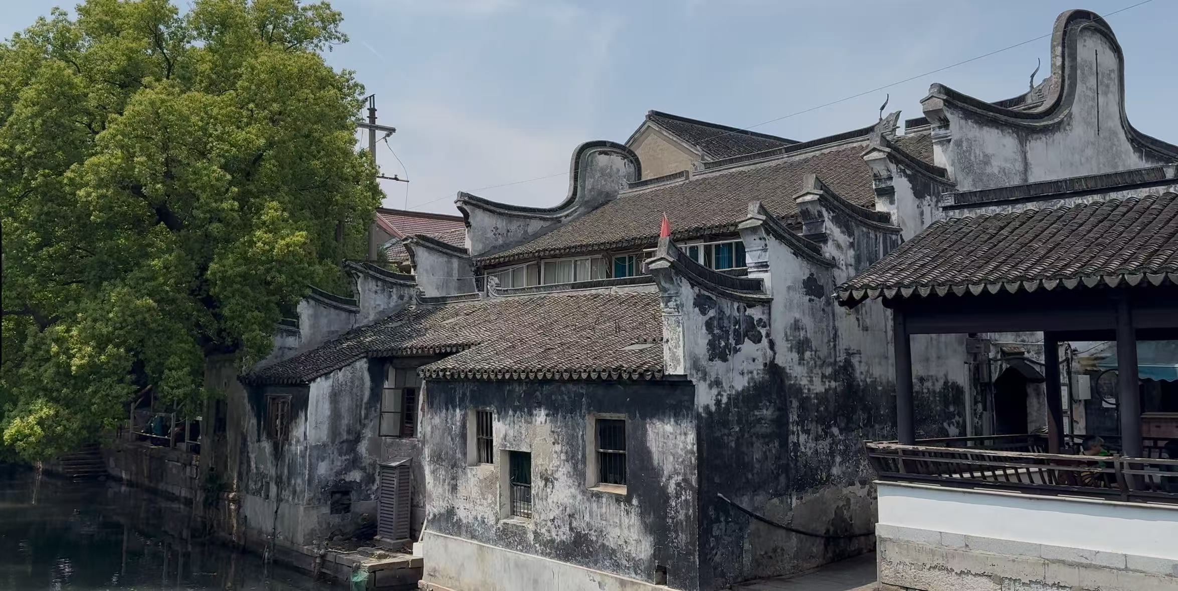 跨街楼“微更新” 芦墟古镇再续水乡风华-名城苏州新闻中心