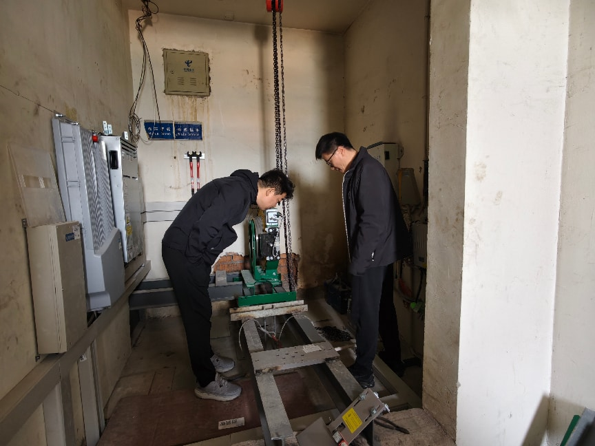 施工现场。越溪街道供图