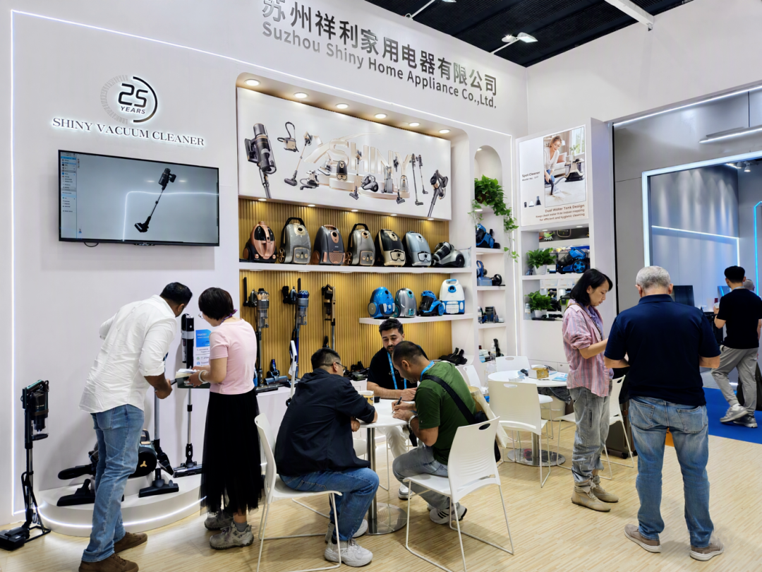 祥利家电第33次参展。通讯员 吴萱/图