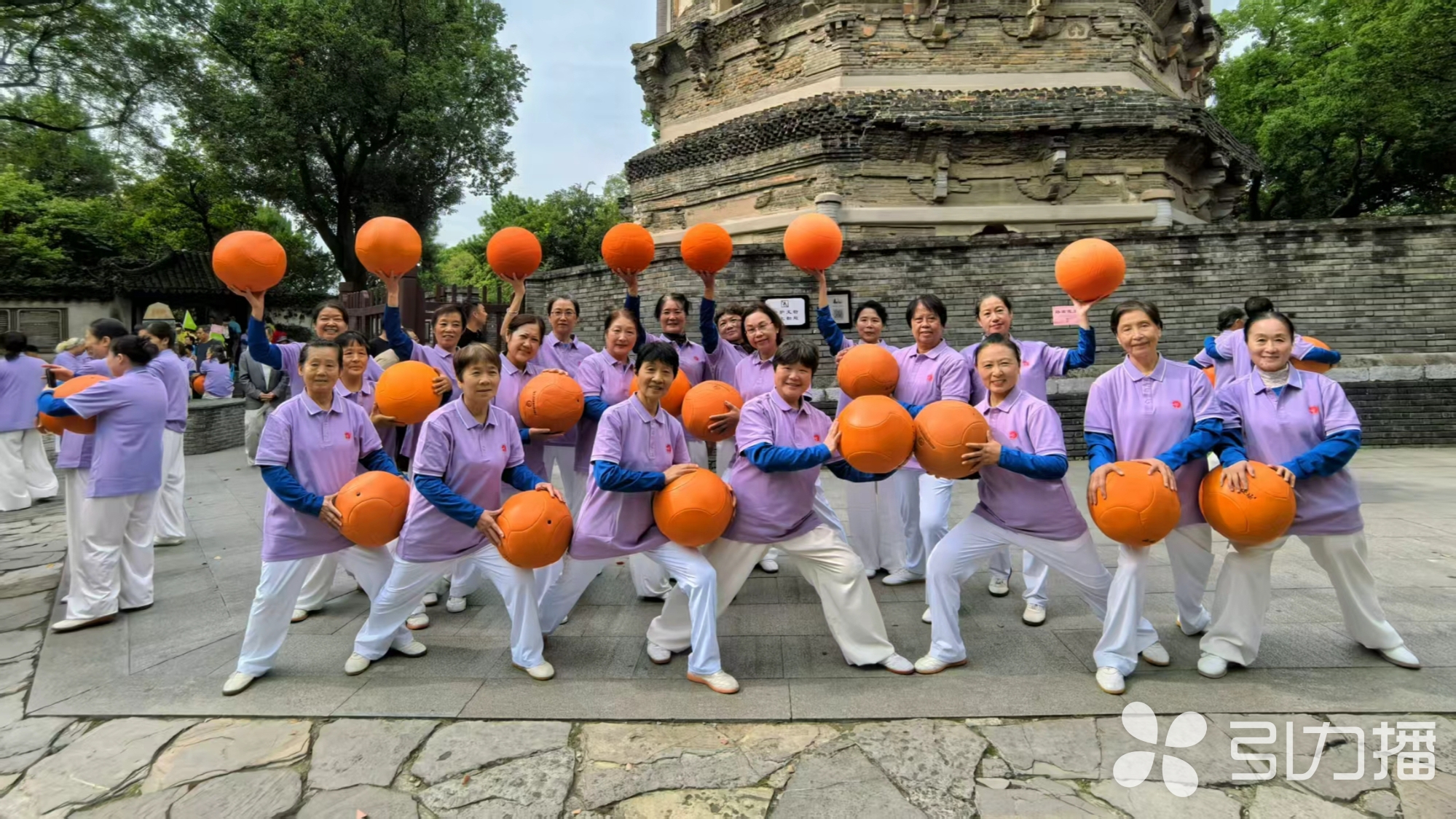 “乐享银龄”千名老人体育康健项目。苏州市慈善总会供图