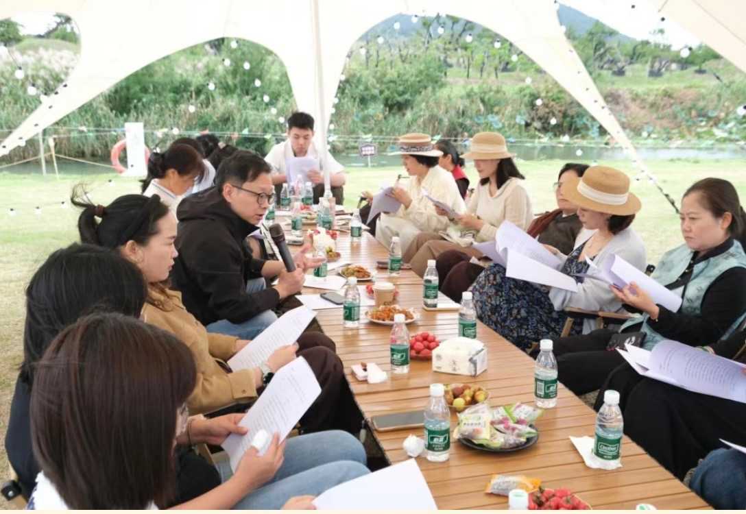 读书会。光福镇供图