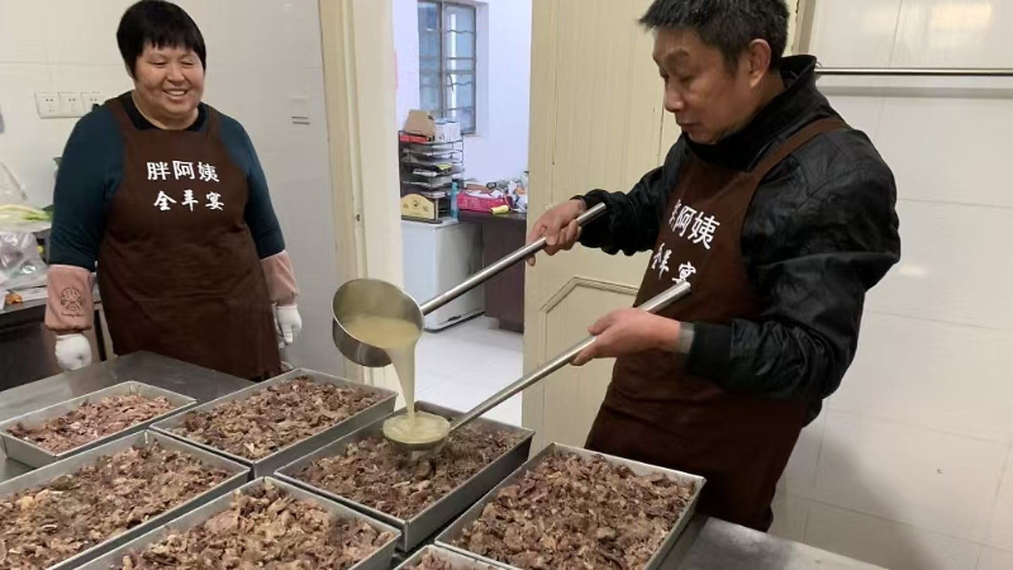 村里的羊肉店 合丰村供图